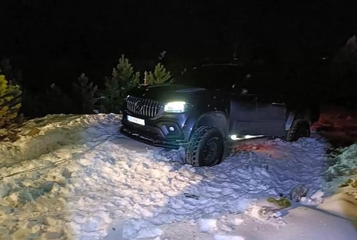 Kaz Dağları'nda Mahsur Kalmış 2 Kişi, Uzman Kurtarma Ekipleri Tarafından Kurtarıldı!