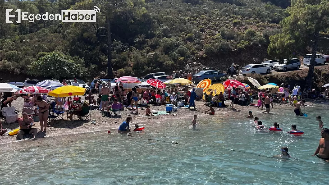 Fethiye'de Halk Plajlarına Yoğun İlgi Devam Ediyor