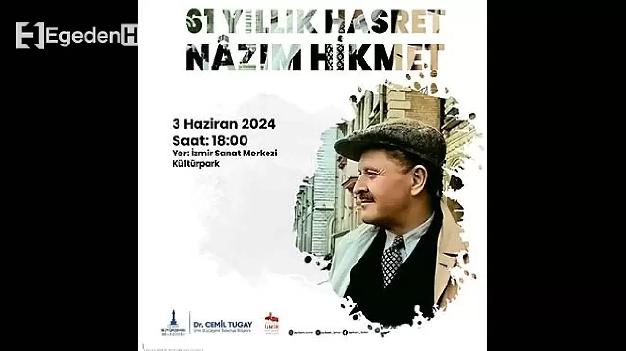 Nazım Hikmet Anma Etkinliği Kültürpark'ta!