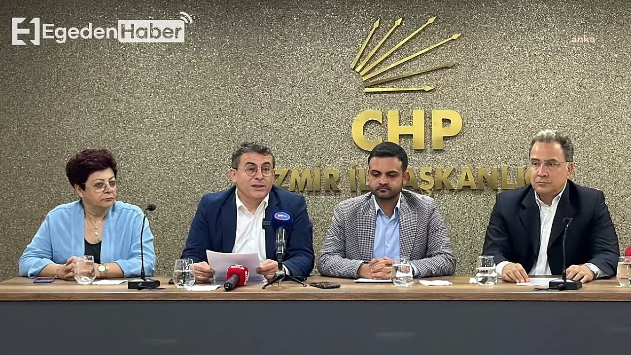 CHP İzmir İl Başkanlığı 9. Yargı Paketindeki Etki Ajanlığı Düzenlemesine Karşı Çıktı