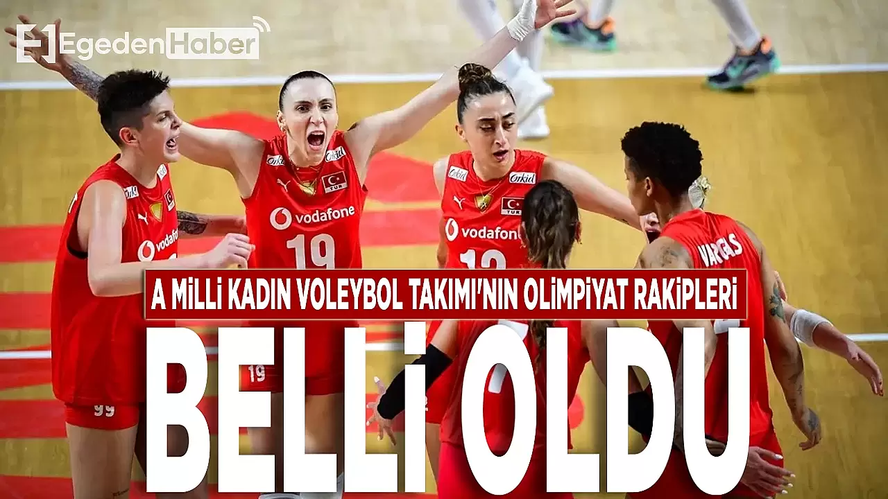 Milli Kadın Voleybol Takımı'nın Tokyo Olimpiyatları'ndaki rakipleri belirlendi