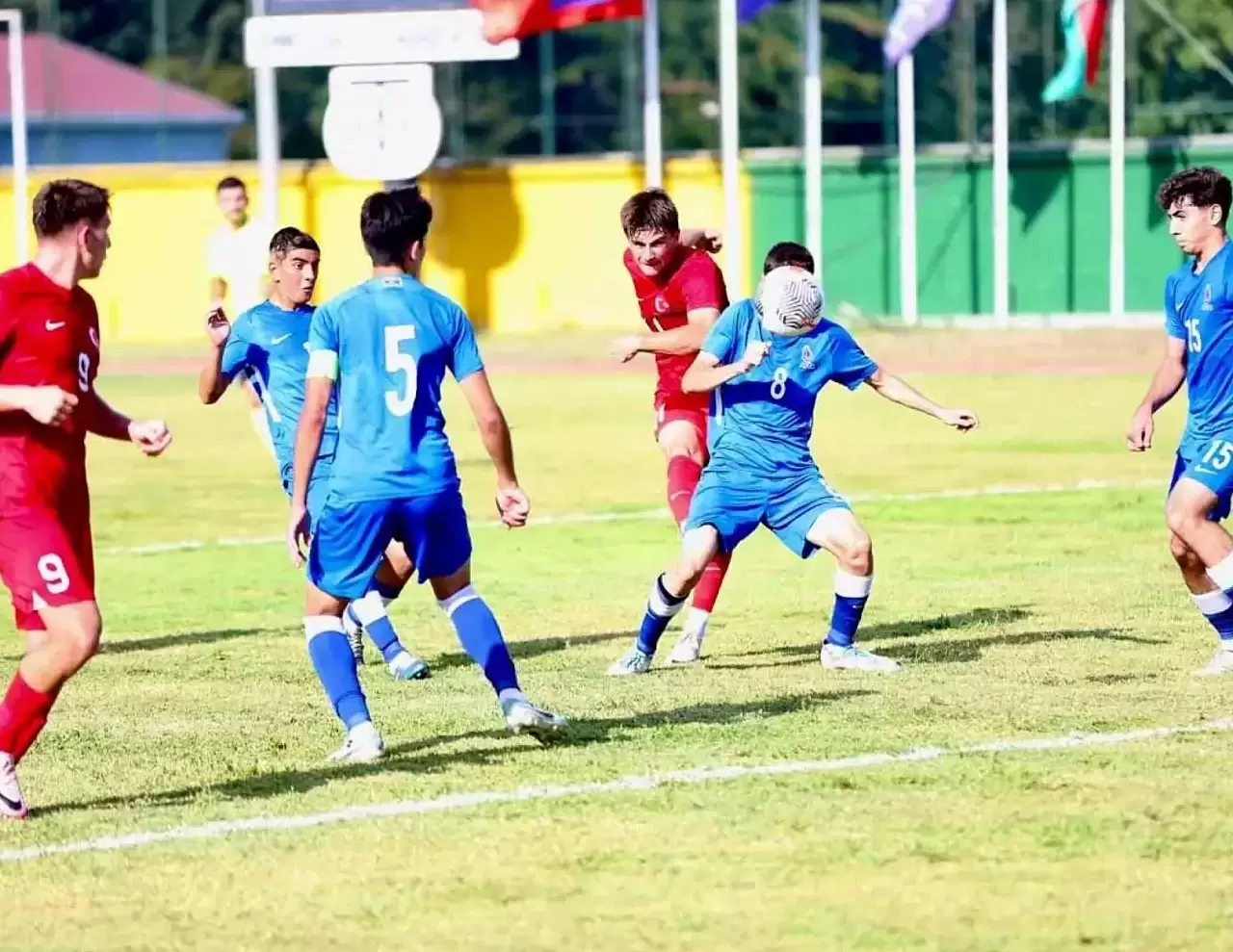 Türkiye U17, Hazırlık Maçında Azerbaycan'ı 4-0 Mağlup Etti