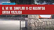 İzmir'de ortak yazılı sınavlar 11-12 Kasım'da