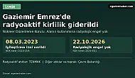 Gaziemir Emrez'de radyoaktif kirlilik giderildi, NDK'dan 'engel yok' kararı
