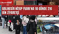 Balıkesir Kitap Fuarı'nda 10 günde 216 bin ziyaretçi