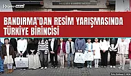 Bandırma'dan resimde Türkiye birinciliği