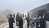 DPÜ otobüsleri KPSS adaylarını sınava yetiştirdi