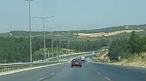 İzmir-Aydın Otoyolu'nda İzmir yönü daraldı