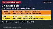 Muğla'da yarın turuncu kod