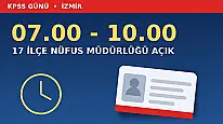 Kimliğini kaybeden KPSS adayına nüfus müdürlüğü açık