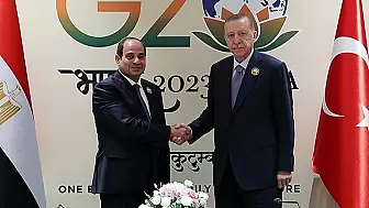 Erdoğan ve Sisi, Tarihi Görüşme İçin Bir Araya Geldi