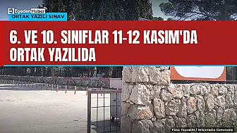 İzmir'de ortak yazılı sınavlar 11-12 Kasım'da