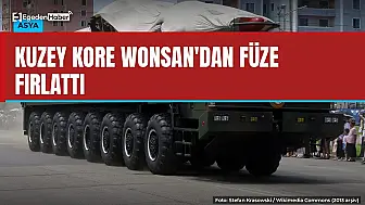 Kuzey Kore'den Japon Denizi'ne füze fırlatması