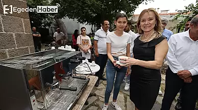 Konak'ta Roman gençler müthiş fırsat: Barista oldular