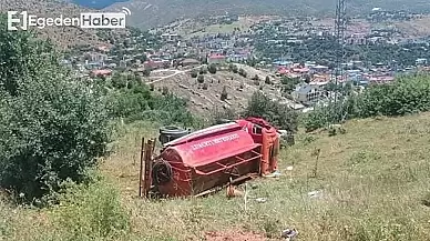 Belediye aracı şarampole yuvarlandı: 3 kişi yaralı