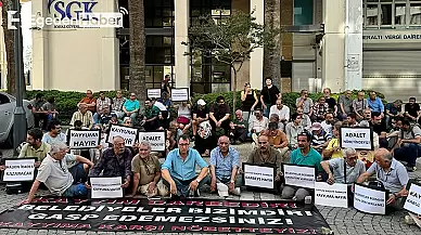 İzmir'de Hakkari Belediyesi'ne yapılan kayyum ataması protesto edildi