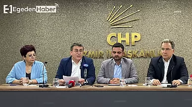 CHP İzmir İl Başkanlığı 9. Yargı Paketindeki 'Etki Ajanlığı' Düzenlemesine Karşı Çıktı