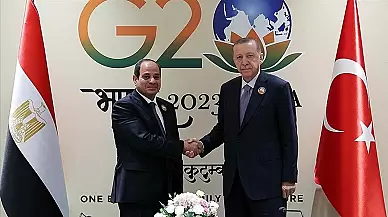 Erdoğan ve Sisi, Tarihi Görüşme İçin Bir Araya Geldi