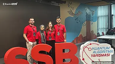 BAÜN takımı kuantum yarışmasında birinci
