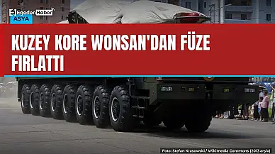 Kuzey Kore'den Japon Denizi'ne füze fırlatması