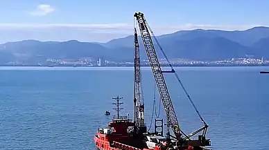 Körfezde 1,5 milyon ton dip çamuru çıkarıldı