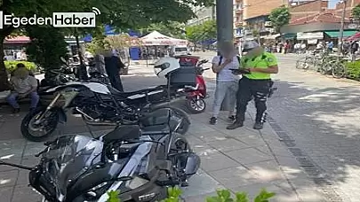 43 Motosiklet ve Motorlu Bisiklet Kullanıcısına Trafik Cezası Kesildi