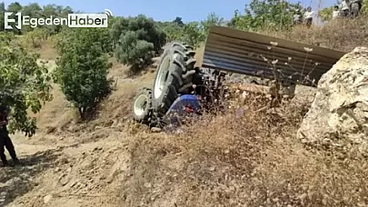 Aydın'da meydana gelen trafik kazasında sürücü feci şekilde hayatını kaybetti!