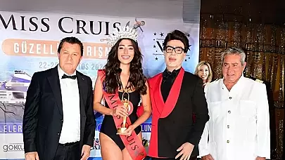 Miss Cruise Güzellik Yarışması'nda Kadriye Nur Çelebi Kraliçe Seçildi