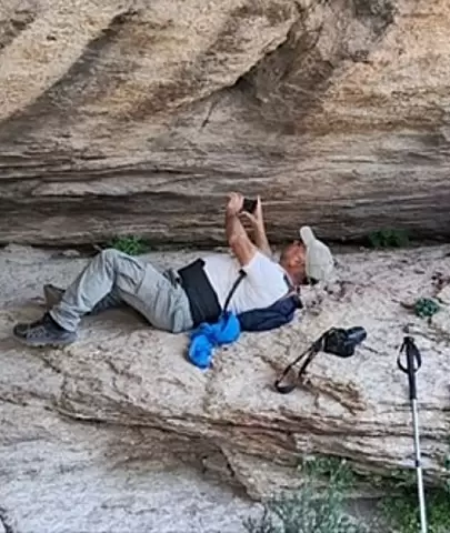 8 bin yıl öncesine ait kaya resimleri dağda keşfedildi