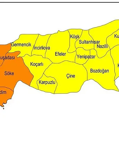 Muğla ve Aydın'da yarın turuncu kod