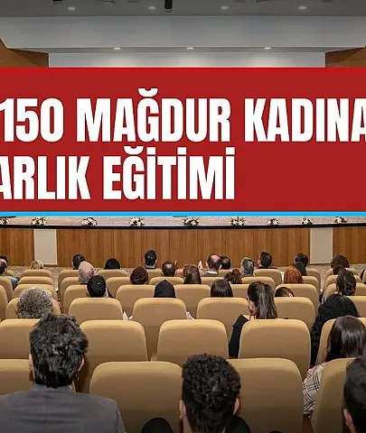 İzmir'de 150 mağdur kadına hukuki okuryazarlık eğitimi