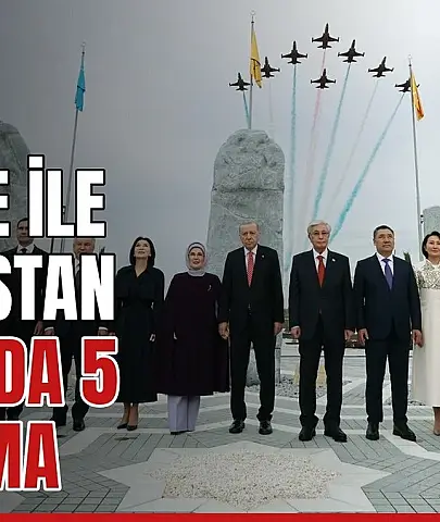 Türkiye ve Özbekistan'dan 5 anlaşma