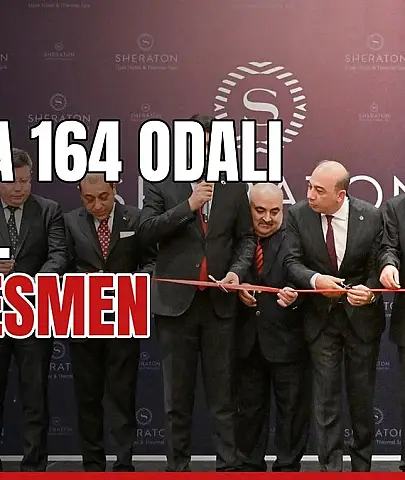 Uşak'ta termal otel resmen açıldı
