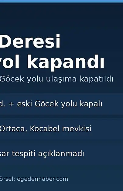 Muğla Dalaman'da Tersakan Deresi taştı, yollar kapandı