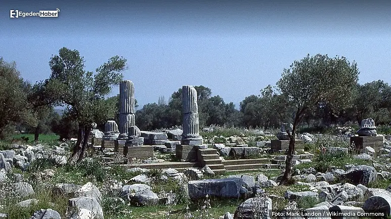 Teos'ta 13 yazıt ve Antinoos portresi bulundu