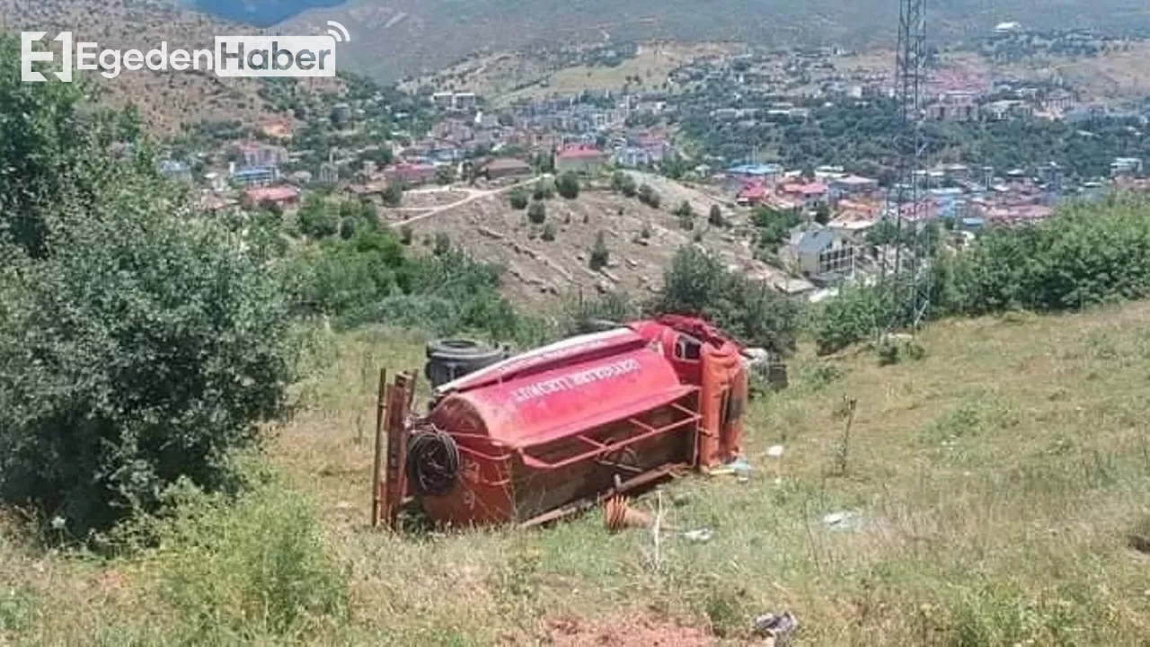 Belediye aracı şarampole yuvarlandı: 3 kişi yaralı