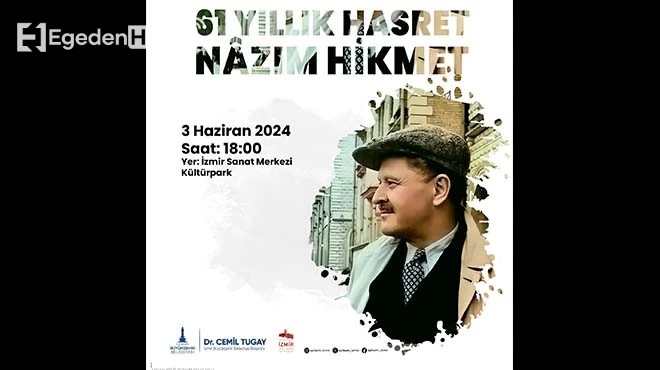 Nazım Hikmet Anma Etkinliği Kültürpark'ta!