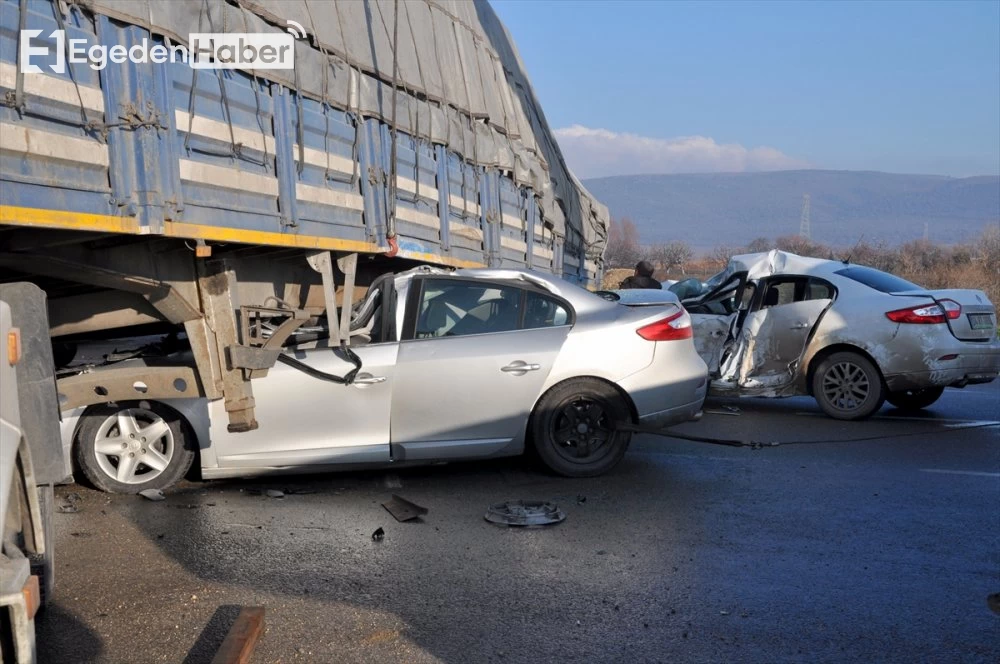 Muğla'da Tır ile Otomobil Kaza Yaptı: 1 Kişi Yaralandı