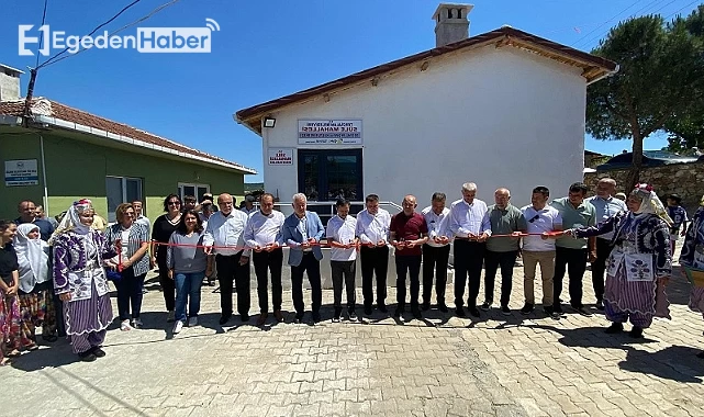 Sosyal yaşam merkezi ile muhtarlık binası mahalle sakinlerine hizmet vermeye başladı!