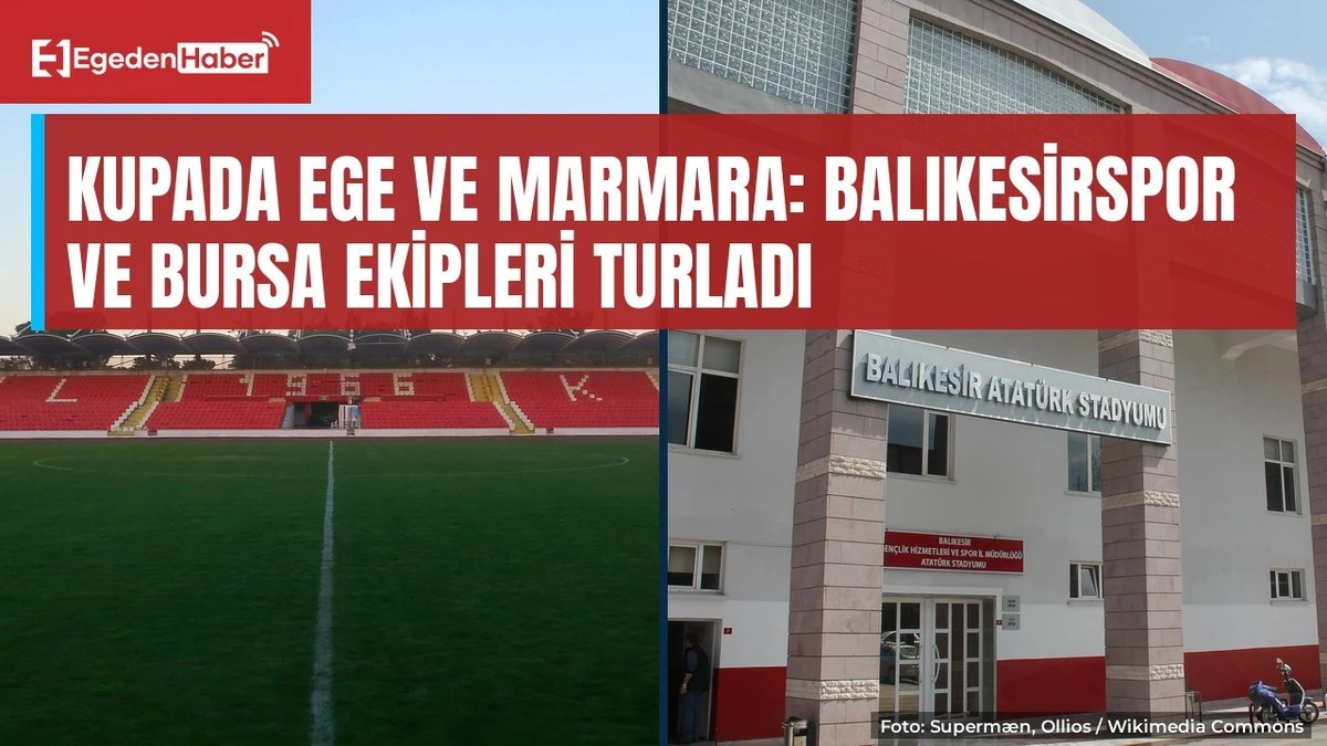 Balıkesirspor ve Bursa'nın iki takımı kupada turladı, Menemen elendi
